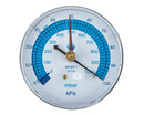 Vacuum gauge 0-1000 mbar ø 80mm 1/8''