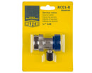 REFCO LOW PRESSURE QUICK CHARGE VALVE R134a 1/4''