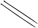 Black nylon clamp 2.5x203mm