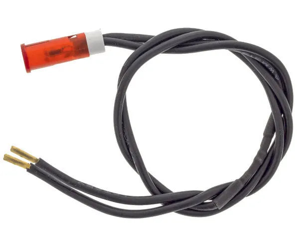 Red neon pilot ø 6mm 220v s183