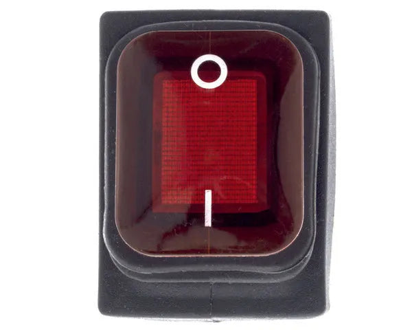 Bipolar switch 1t with red pilot light