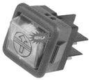 Orange double-pole dishwasher switch