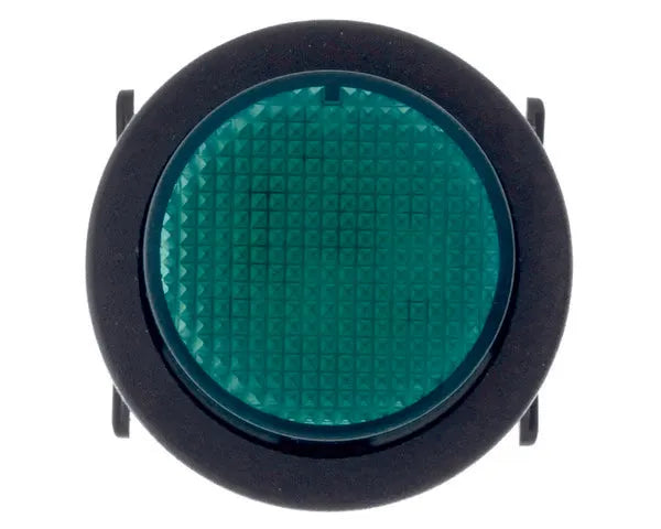 Green dishwasher switch ø25 mm