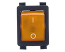 Amber bipolar switch 1 t 22x30 mm