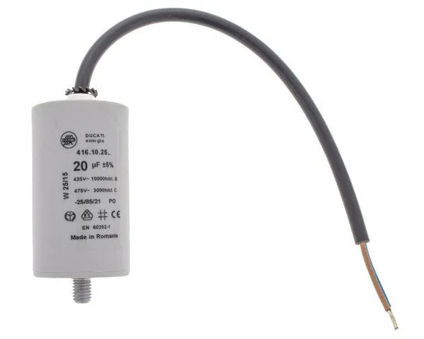 Working Capacitor with Wire 20.0 µF
