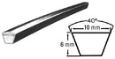 Trapezoidal washing machine belt 3L-533/Z-52