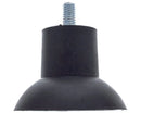 Suction cup foot shaft 6 mm. height 35 mm.