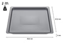 Bandeja horno Bosch, Siemens, Neff 17002716