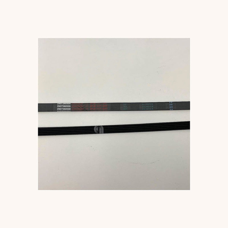 Poly-V elastic belt for washing machine Beko code 2907260500