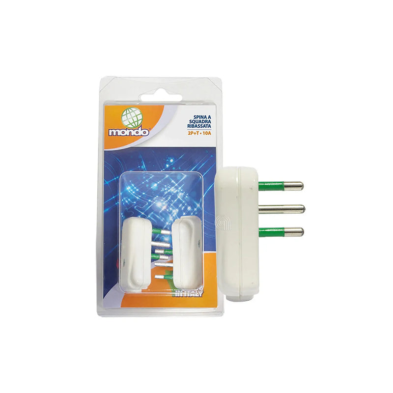GBC - Right Angle Plug 2P+T 10A - AST-55301170