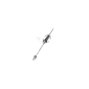 Rotisserie spit SCP109-8 para horno Smeg y Bosch