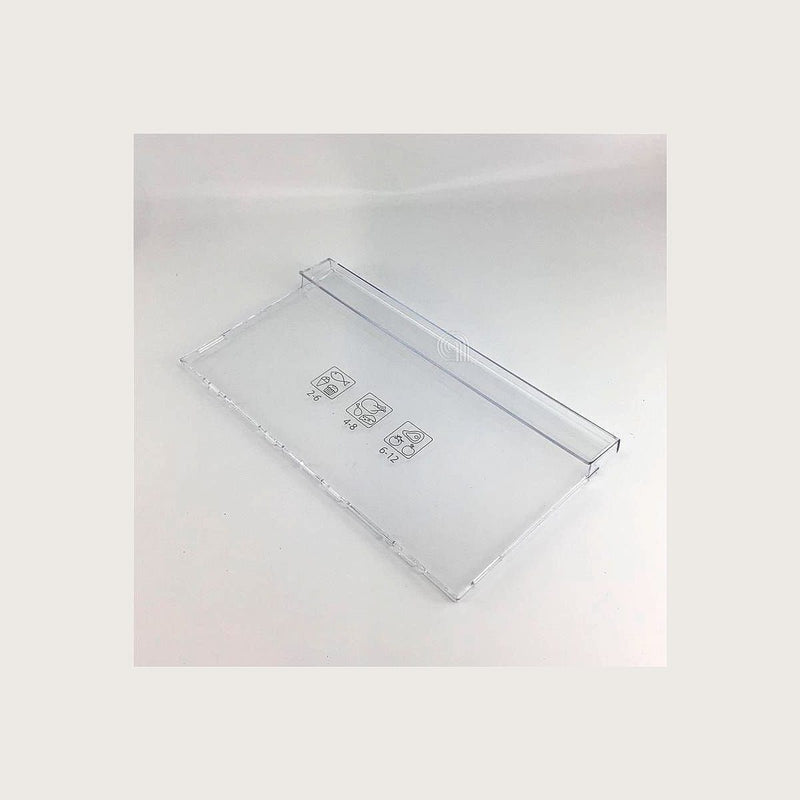 Refrigerator drawer cover Beko spare 5906371700 Indesit c00872534