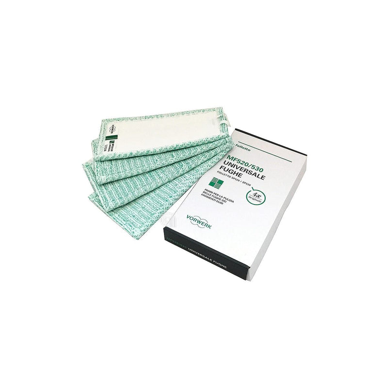 Universal cloths for leaks Vorwerk Folletto pack of 4 units