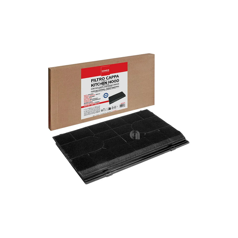 CANDY, ELECTROLUX, WHIRLPOOL, ... - Rectangular carbon filter for extractor hood - 30930440
