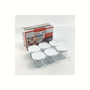 vasetto yogurt 6 piezas para heladera tefal xf100110