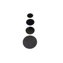 Set of burner capsule covers Electrolux Zanussi black 4 pieces