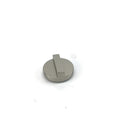 Knob for Whirlpool and Indesit vitroceramic FTGH 2016 nickel brushed