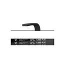 CANDY, ELECTROLUX, WHIRLPOOL, AEG, INDESIT, REX, ZANUSSI - Correa de lavadora 1200 J6 - C00377906