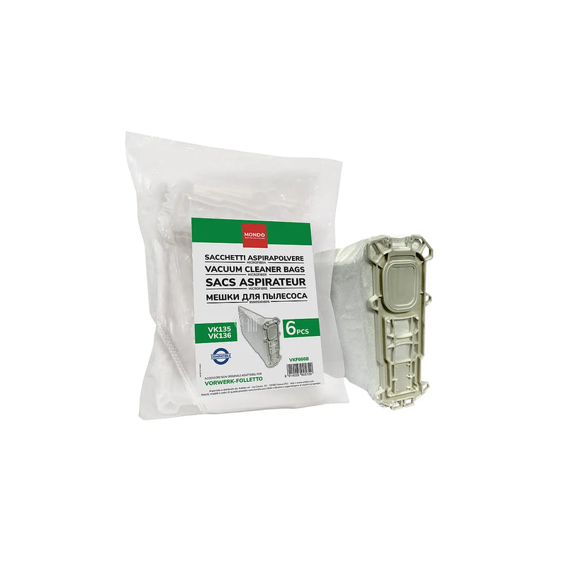 VORWERK-FOLLETTO - Super Filtrello Filter Bag for Vacuum Cleaner - 45030