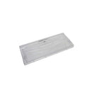 Compatible Indesit and Whirlpool refrigerator glass door 384x162x25
