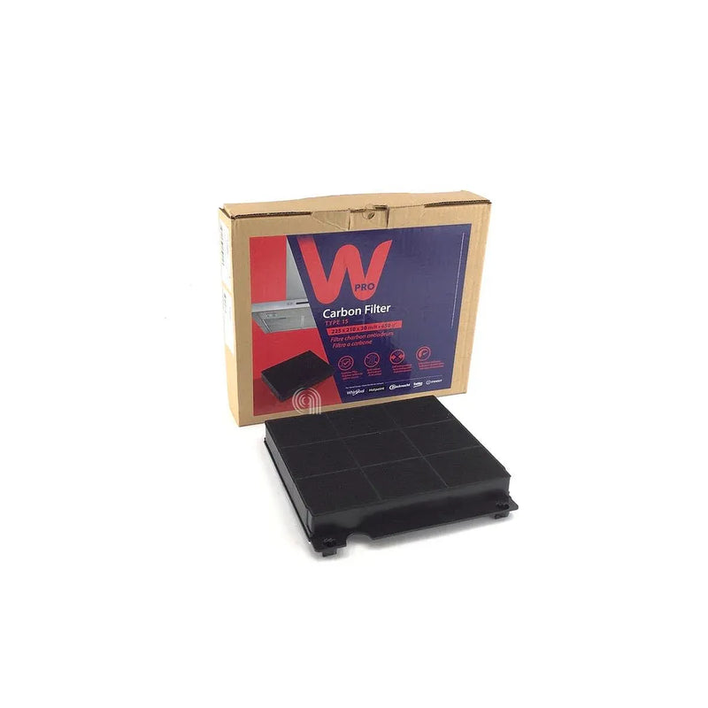 Original rectangular carbon filter CHF15/1 for Whirlpool hood