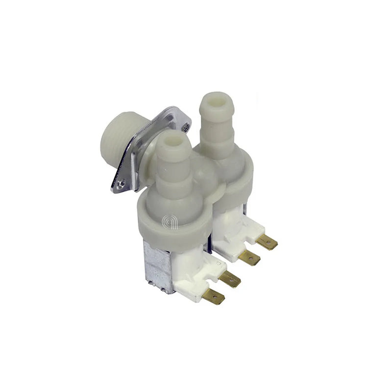 UNIVERSAL - 2-way 90° solenoid valve 15mm for washing machine - AST-00208054