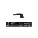WHIRLPOOL - J5 1270 Poly-V Drive Belt for Washing Machine - AST-00126213