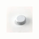 White manual knob for Whirlpool and Indesit refrigerator