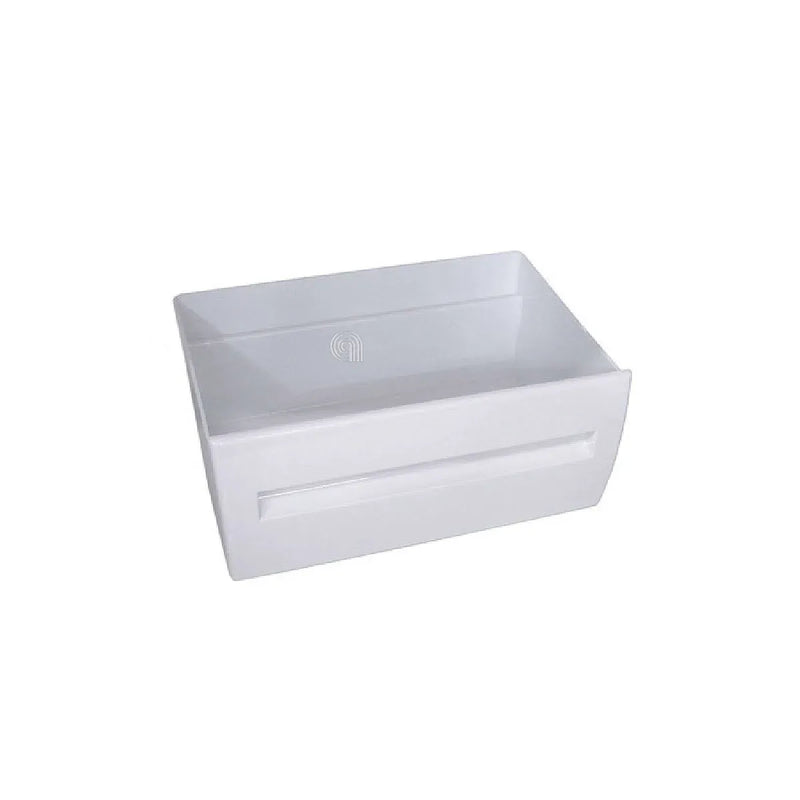 White vegetable drawer for Electrolux Zanussi refrigerator
