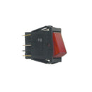 UNIVERSAL - Illuminated double-pole switch - 22X30