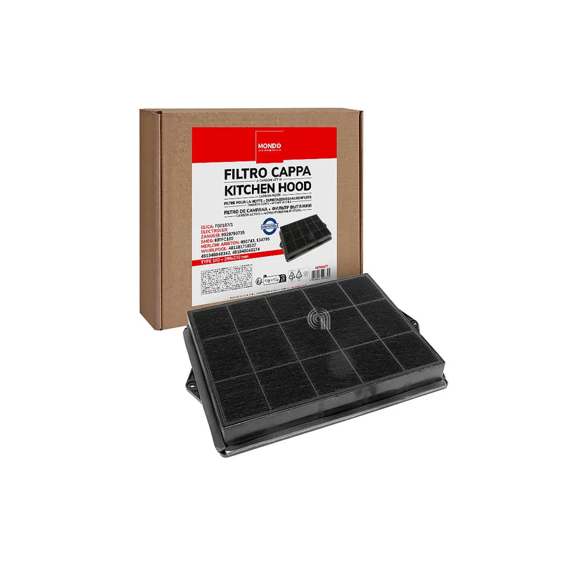 ARISTON, ELICA, SMEG, WHIRLPOOL, ZANUSSI - Carbon filter extractor hood - AST-00701077