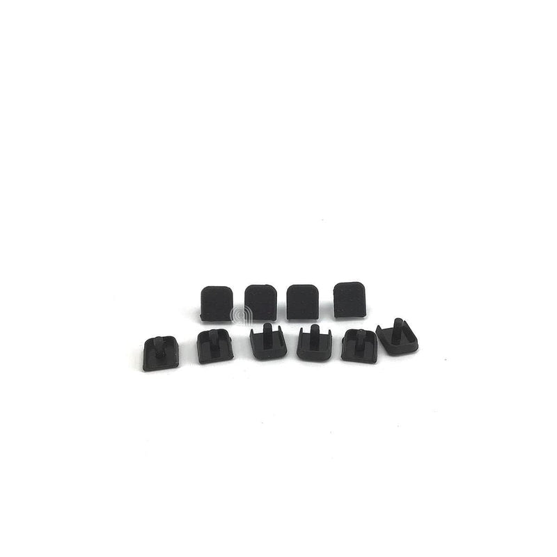 Rubber piano grid 11x12x9mm 10 units Whirlpool replacement