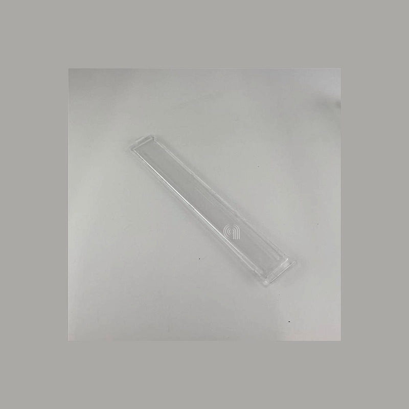 plafón cristal 368x59 mm para campana extractora elica pf02la