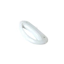 Original white door handle for Electrolux refrigerator code 2058230026