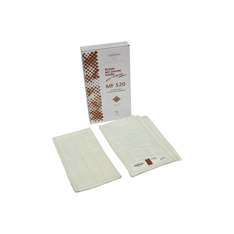 Parquet cloths 4 pieces for Vorwerk-Folletto code 48906