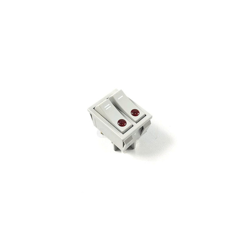 Interruptor doble luminoso De Longhi 5108007800 para calefactor