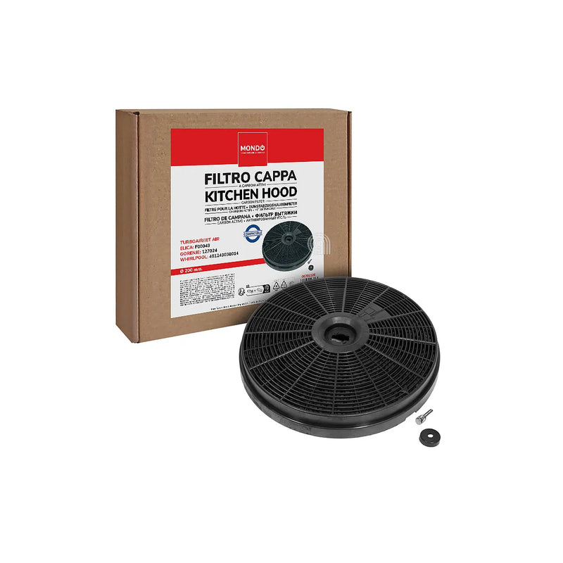 ELICA GORENJE WHIRLPOOL - Circular carbon filter extractor hood - F00049