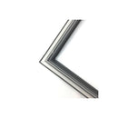 Gray magnetic gasket for Indesit and Whirlpool refrigerator
