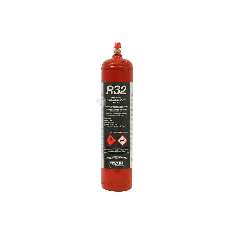 UNIVERSAL - Refrigerant Gas Cylinder for Freezer, Refrigerator, Conditioner - R32