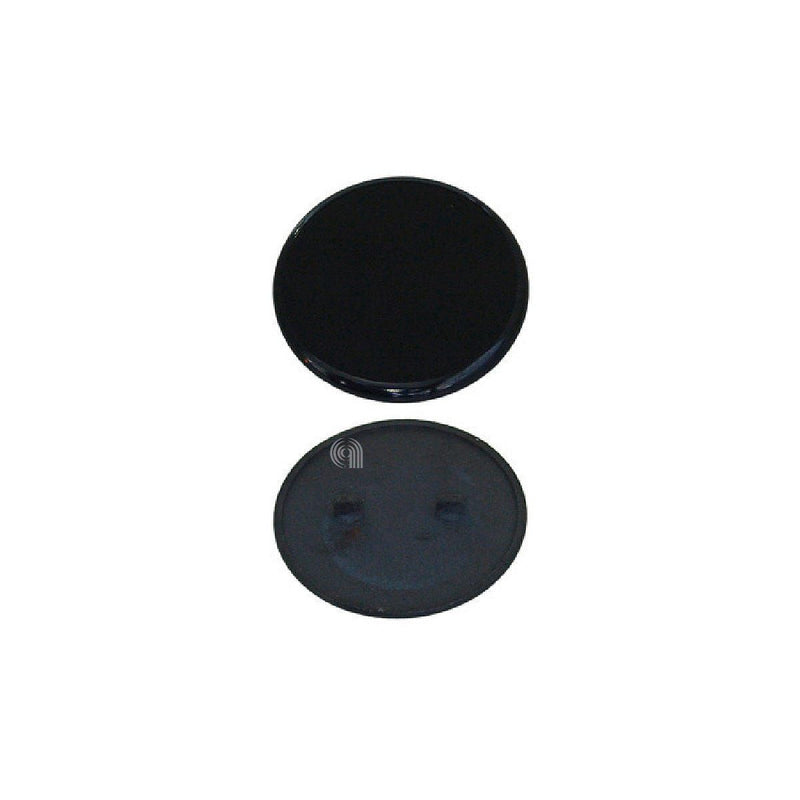 Auxiliary shiny black defendi cap for Bompani kitchen