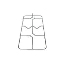 RICAMBI CUCINA - 2 Burner Grill for Cooktop - F0410