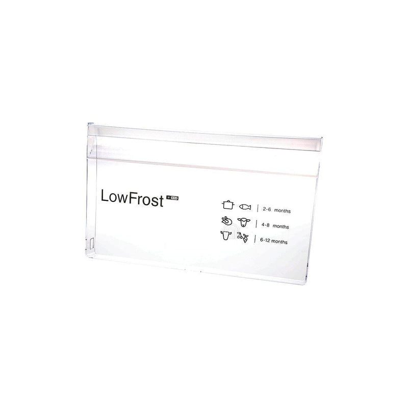 Front of the big box container for Bosch refrigerator 11042160