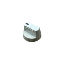 White cylindrical thermostat knob for Gorenje 703656