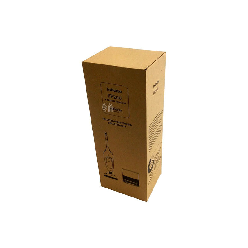 Filter 6 Filtrello Premium Vorwerk FP200 vacuum replacement