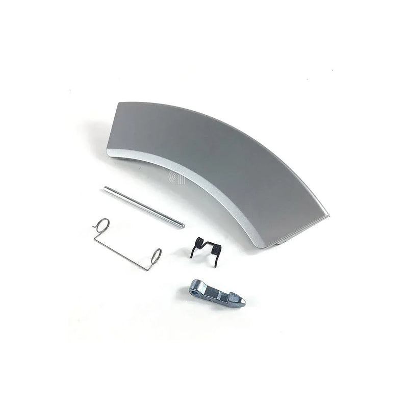 Original Electrolux washing machine door handle set 4055186482 silver