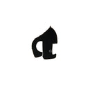 Kit of 5 rubber feet for oven rack compatible with Whirlpool and Ariston