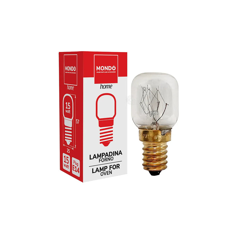 MONDO - Oven Bulb - E14 15W 300° 220/240