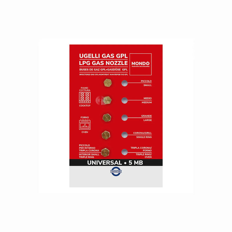 UNIVERSALE, MONDO - Gas injectors for countertop - AST-00537503