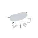 Set of original white door handles for Vestel washing machine 42038993