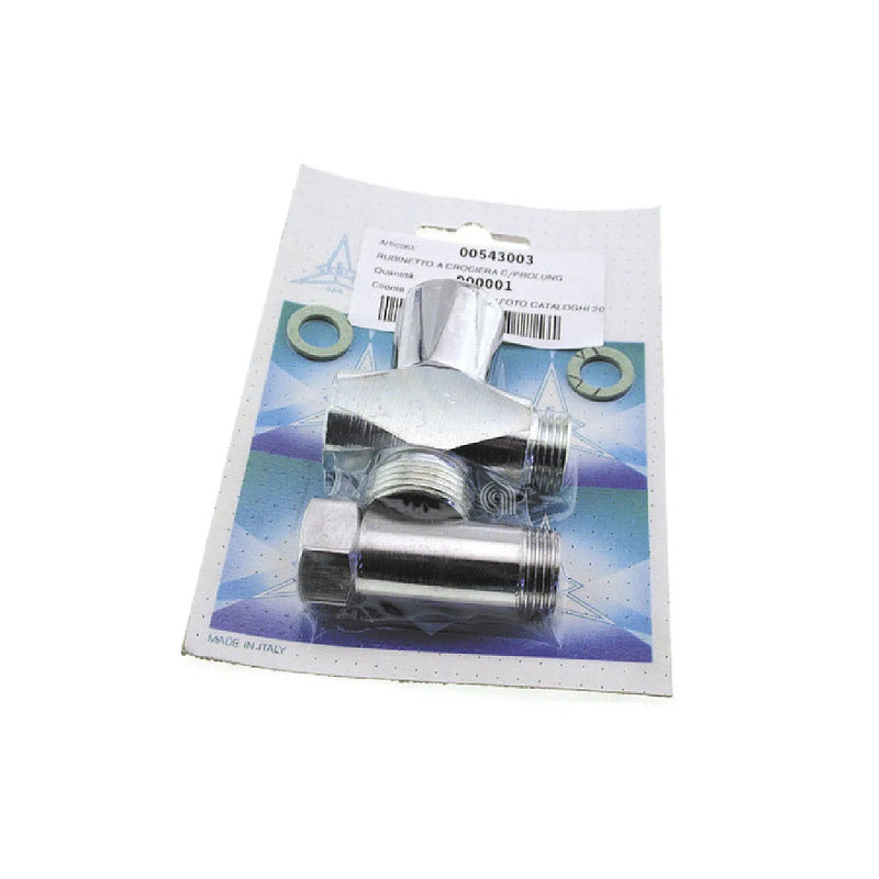 UNIVERSALE - Cross handle tap with extension for washing machine - AST-00543003